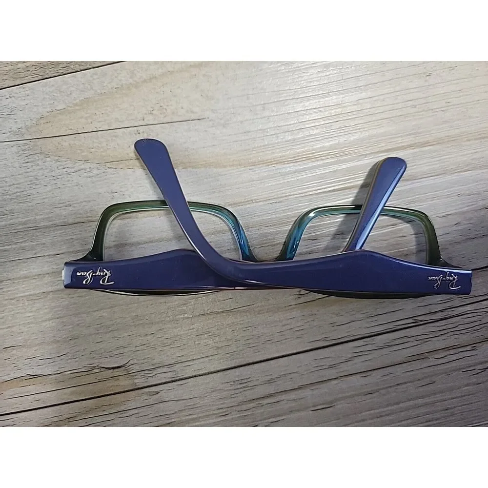 Ray-Ban RB1530 3587 Kids Eyeglasses Frames Blue Rectangle Full‎ Rim 48-16-125